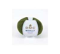 DMC – Pelote de laine Woolly – 100% laine mérinos – Douce pour peaux sensibles – 50g – 082 Sous bois