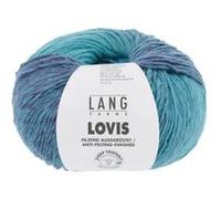 Pelote à tricoter 100% Laine Vierge LOVIS - Lang Yarns(...) - 0007 Bleu 0007 Bleu G