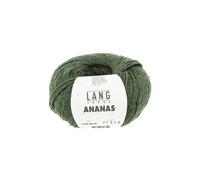 Pelote à tricoter ANANAS - - Fil durable en lyocell et fibres d'ananas(...) - 18 Vert