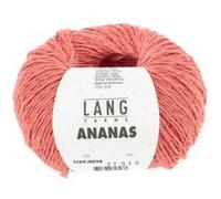 Pelote à tricoter ANANAS - - Fil durable en lyocell et fibres d'ananas(...) - 28 Rose