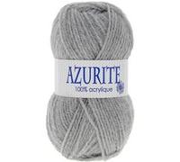 Pelote à tricoter AZURITE de Distrifil - Laissez votre créativité briller à petit prix ! - certifié Oeko-Tex(...) - 0579 Gris clair 0579 Gris clair G