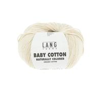 Pelote à tricoter BABY COTTON NATURALLY COLORED - Lang Yarns