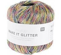 Pelote à tricoter Creative Make It Glitter - Rico Design(...) - 2 Multicolore 2 Multicolore G