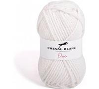 Pelote à tricoter DUO - Cheval Blanc(...) - 016 Naturel 016 Naturel