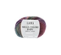 Pelote à tricoter MILLE COLORI BABY - - 100% laine mérinos extrafine aux mille nuances colorées(...) - 53 Multicolore