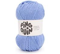 Pelote à Tricoter PINGO FIRST 6 - 100 g - Pingouin : Douceur, Polyvalence et Petit Prix(...) - Bleu lavande Bleu lavande G
