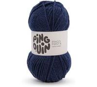 Pelote à Tricoter PINGO FIRST 6 - 100 g - Pingouin : Douceur, Polyvalence et Petit Prix(...) - Marine Bleu Marine Bleu G