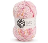 Pelote à tricoter PINGO ZEBRA - Pingouin(...) - Rose Rose G