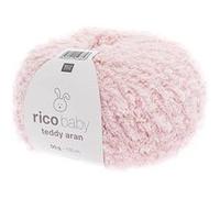 Pelote à tricoter Rico Baby Teddy Aran - Rico Design(...) - 022 Rose 022 Rose G