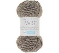 Pelote à tricoter TWIST - 100gr - Trimits(...) - 08 Marron/blanc 08 Marron/blanc