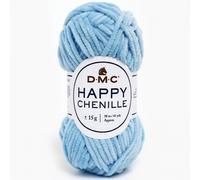 Pelote Amigurumi - DMC - HAPPY CHENILLE - 15g - Bleu ciel - 100% Polyester