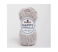 Pelote Amigurumi - DMC - HAPPY CHENILLE - 15g - Gris - 100% Polyester