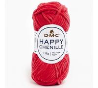 Pelote Amigurumi - DMC - HAPPY CHENILLE - 15g - Rouge - 100% Polyester