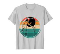 Pelote Basque | Pelote Basque rétro Vintage T-Shirt, Homme, Argent, 3XL