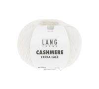 Pelote Cashmere Extra Lace Exceptionnelle À Tricoter - 25gr- Lang Yarns : Une Laine D¿Exception, Douce Et Luxueuse. Color : 0210 Gris Gris