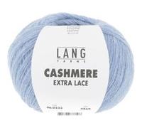 Pelote CASHMERE EXTRA LACE exceptionnelle à tricoter - 25gr- Lang Yarns : Une laine d’exception, douce et luxueuse(...) - 0233 Bleu 0233 Bleu