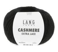 Pelote CASHMERE EXTRA LACE exceptionnelle à tricoter - 25gr- Lang Yarns : Une laine d’exception, douce et luxueuse(...) - 0004 Noir 0004 Noir