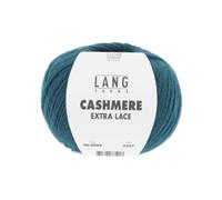 Pelote Cashmere Extra Lace Exceptionnelle À Tricoter - 25gr- Lang Yarns : Une Laine D'exception, Douce Et Luxueuse. Color : 0088 Bleu Bleu