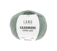 Pelote Cashmere Extra Lace Exceptionnelle À Tricoter - 25gr- Lang Yarns : Une Laine D'exception, Douce Et Luxueuse. Color : 0092 Vert Sauge Vert