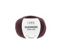 Pelote CASHMERE EXTRA LACE exceptionnelle à tricoter - 25gr- : Une laine d'exception, douce et luxueuse(...) - 262 Violet