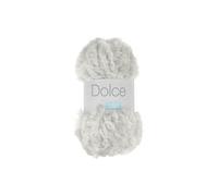 Pelote Chenille à Tricoter DOLCE de - 100g : Douceur et Qualité pour Vos Projets Créatifs(...) - 1526 Gris