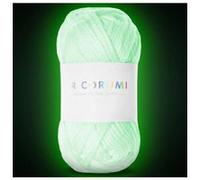 Pelote coton phosphorescent pour Amigurumi RICORUMI Glow in the Dark 25 gr - Rico Design(...) - Blanc (01 - BLANC) Blanc (01 - BLANC) G