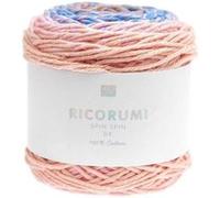 Rico Design – Pelote coton pour Amigurumi RICORUMI SPIN SPIN DK 50 gr Multicolore (021 Ethno)