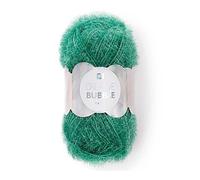 Pelote CREATIVE BUBBLE - Rico Design - 009 Vert - 100% polyester - Crochet n° 4 - 50 g