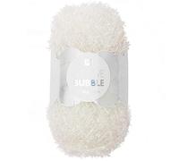 Pelote CREATIVE BUBBLE - Rico Design - Corail - 100% polyester - 50g - Crochet n°4