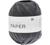 Rico Design Pelote Creative Paper Le Fil Idéal pour Vos Créations en Papier. Color : 10 Noir