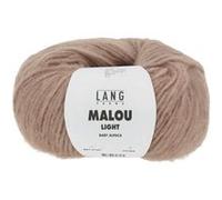 Pelote d'Alpaga et laine MALOU LIGHT - LANG YARNS(...) - 0187 Marron