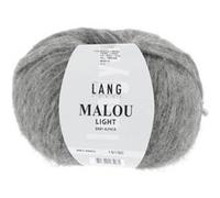 Pelote d'Alpaga et laine MALOU LIGHT - LANG YARNS(...) - 05 Gris 05 Gris G