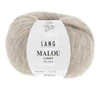 Lang Yarns - Pelote Malou Light - Alpaga et laine - 190 m/50 g - Aig. 4,5-5 - 26 Marron