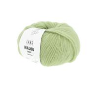 Pelote D'alpaga Et Laine Malou Light - Lang Yarns. Color : 0044 Vert Vert