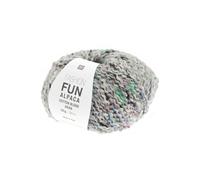 Rico Design Pelote d'Alpage et de Coton à Tricoter Fashion Fun Alpaca Cotton Blend Aran