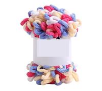Pelote de 100 g de fil à tricoter à la main, fil épais, doux et moelleux, for couverture, écharpe, crochet(Color-13)