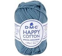 Pelote de 20Gr - coton spécial Amigurumi HAPPY COTTON - PPSC - Oeko Tex- Dmc(...) - 750 Bleu 750 Bleu G