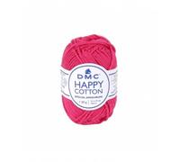 Pelote De 20gr - Coton Spécial Amigurumi Happy Cotton - Ppsc - Oeko Tex- Dmc 755 Rose Rose