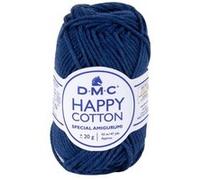 Pelote de 20Gr - coton spécial Amigurumi HAPPY COTTON - PPSC - Oeko Tex- Dmc(...) - 758 Bleu 758 Bleu G