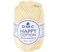 Pelote de 20Gr - coton spécial Amigurumi HAPPY COTTON - PPSC - Oeko Tex- Dmc(...) - 770 Jaune 770 Jaune G