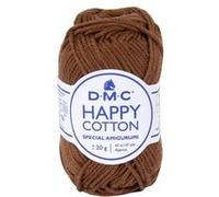Pelote de 20Gr - coton spécial Amigurumi HAPPY COTTON - PPSC - Oeko Tex- Dmc(...) - 777 Marron 777 Marron G