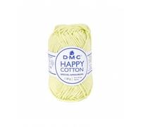 Pelote De 20gr - Coton Spécial Amigurumi Happy Cotton - Ppsc - Oeko Tex- Dmc 778 Vert Vert