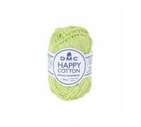 Pelote De 20gr - Coton Spécial Amigurumi Happy Cotton - Ppsc - Oeko Tex- Dmc 779 Vert Vert