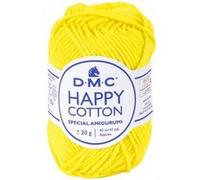 Pelote de 20Gr - coton spécial Amigurumi HAPPY COTTON - PPSC - Oeko Tex- Dmc(...) - 788 Jaune 788 Jaune G
