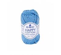 Pelote De 20gr - Coton Spécial Amigurumi Happy Cotton - Ppsc - Oeko Tex- Dmc 797 Bleu Bleu