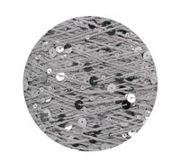 Pelote de 50 pelotes 140 m de Fil de Coton à Tricoter à la Main 3 mm + 6 mm de Fil à Paillettes pour Femme, Pull, Chapeau, écharpe en Laine