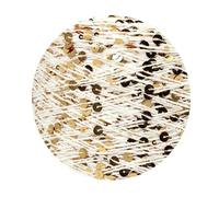 Pelote de 50 pelotes 140 m de Fil de Coton à Tricoter à la Main 3 mm + 6 mm de Fil à Paillettes pour Femme, Pull, Chapeau, écharpe en Laine