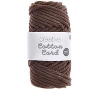 Corde Macramé - Creative Cotton Cord Rico Design - 5 mm - 130 g Marron G