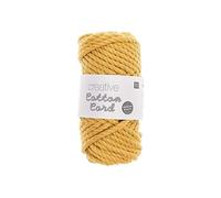 Pelote de corde en coton 25 m - Moutarde