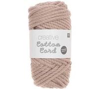 Pelote de corde en coton 25 m - Rose pastel - Rico Design Rose G